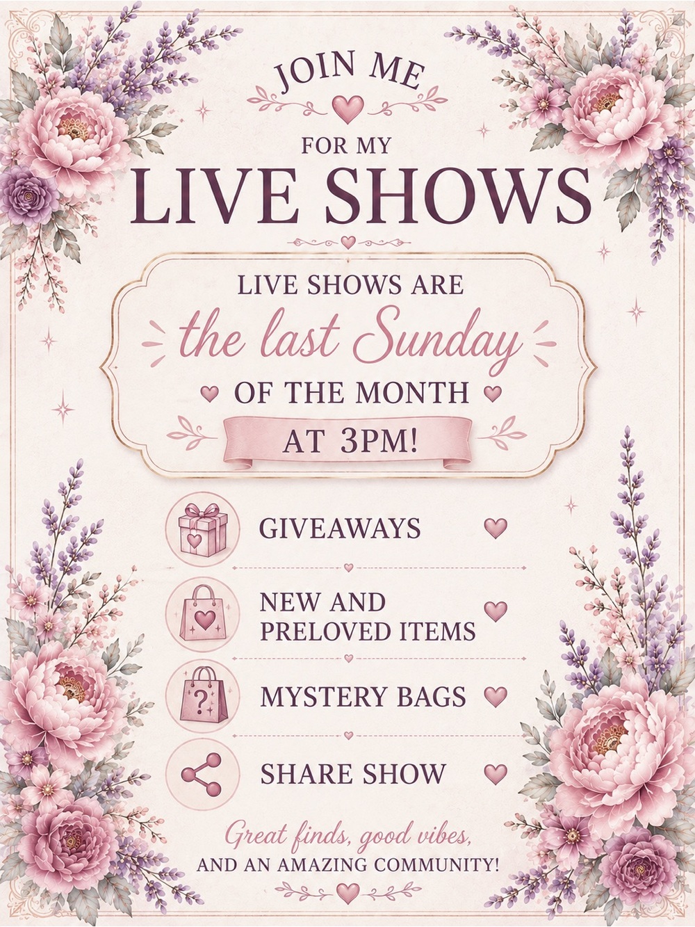 Live Show Flyer - Picture 2 of 7